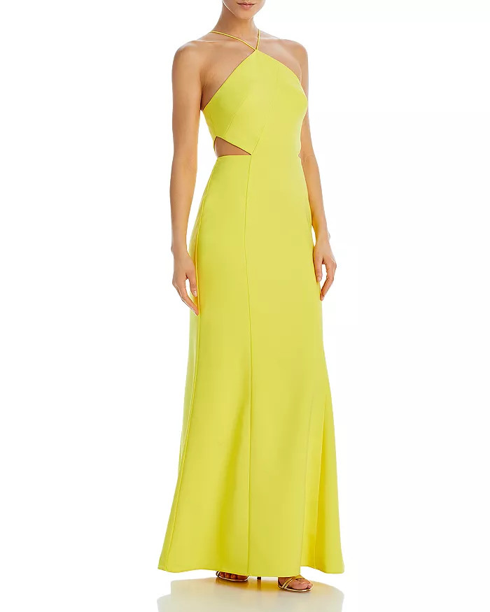 Aidan by Aidan Mattox Cutout Stretch Crepe Mermaid Gown Back to results -  Women - Bloomingdale's | Bloomingdale's (CA)