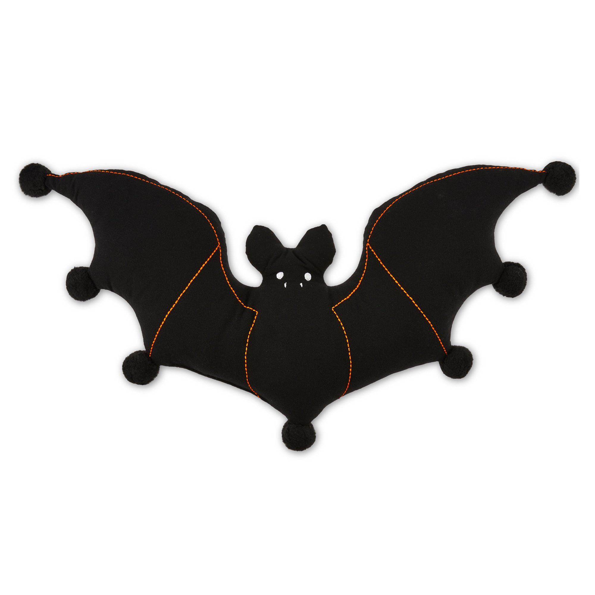 Fall, Harvest 12 inch Black Bat Decorative Pillow, Way to Celebrate! | Walmart (US)