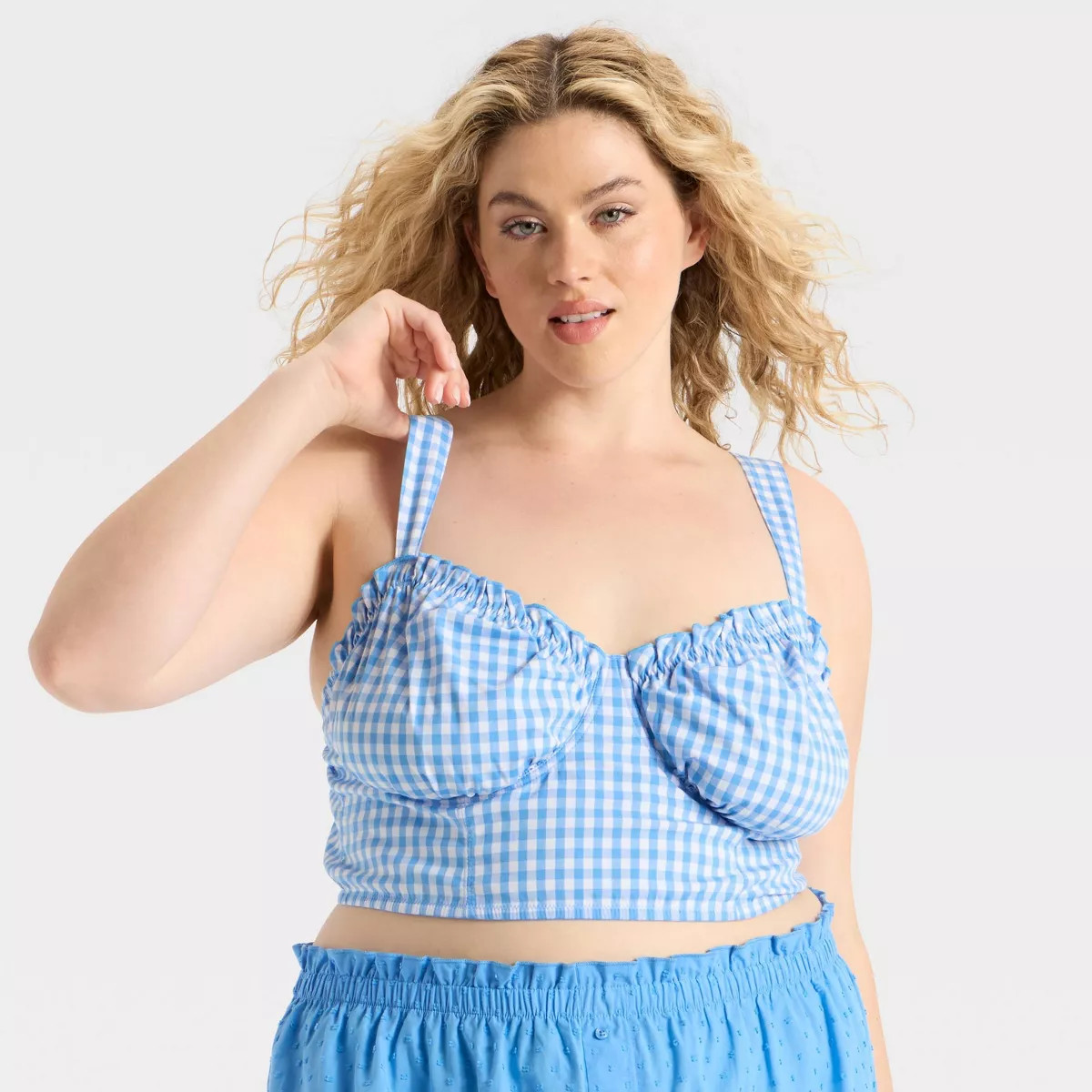 Women's Woven Corset Bra - Colsie™ | Target