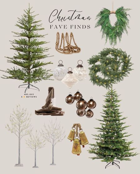  Christmas decorations. Christmas tree. Christmas garland. Brown ornaments. Birch prelit trees. Glass ornaments mercury. Gold beaded garland. 

#LTKHolidaySale #LTKHoliday #LTKSeasonal