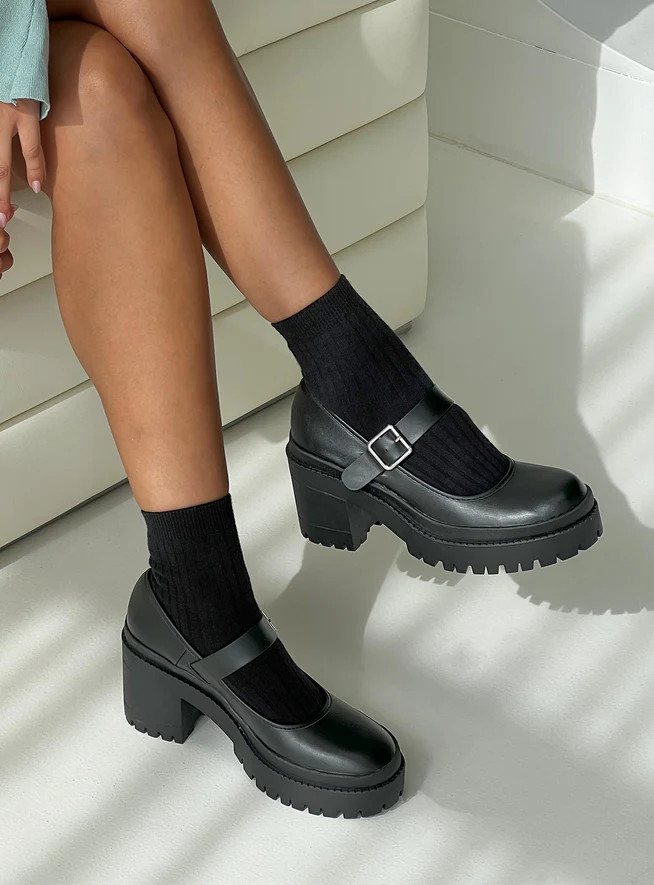 Sabrina Heels Black | Princess Polly US