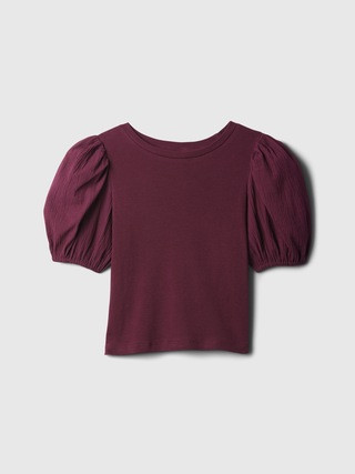 Kids Puff Sleeve Top | Gap Factory