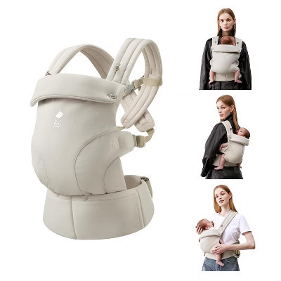Bc Babycare CocoonGo Baby Carrier Ergonomic,Soft Adjustable,Hip Support, Breathable Fabric, Beige | Target