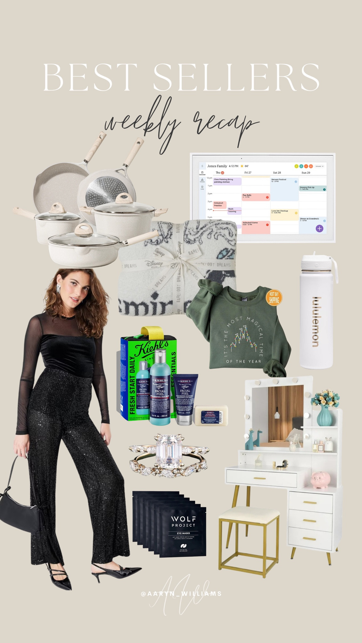 Best sellers of the week! ⭐️ Shop the top 10 most loved on LTK this week!

Best sellers, Carote pots and pans, skylight calendar, barefoot dreams Disney, Disney sweatshirts, Lululemon, Kiehls for men, vanity desk, target women’s clothing, wolf eye masks 

#LTKFindsUnder100 #LTKSaleAlert #LTKHome