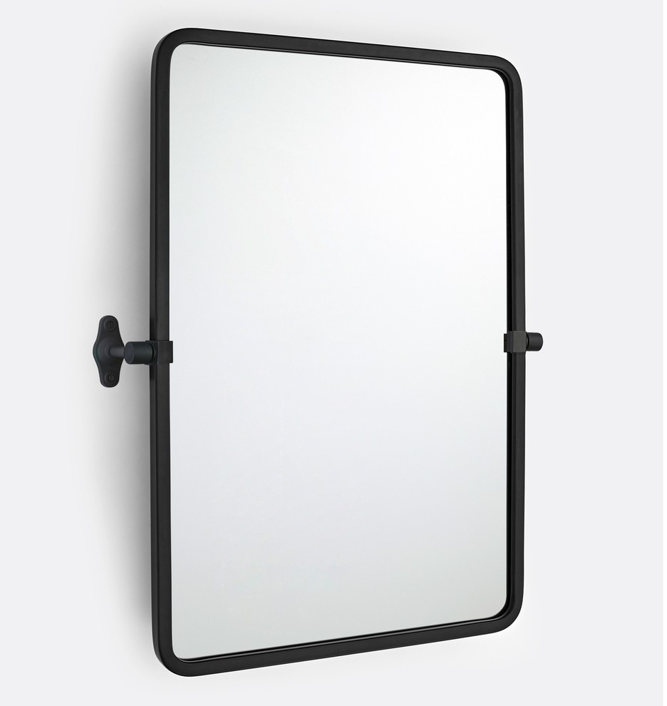 Tolson Rounded Rectangle Pivot Mirror | Rejuvenation