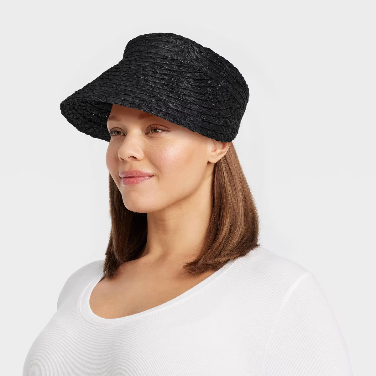 Straw Visor Hat - A New Day™ | Target