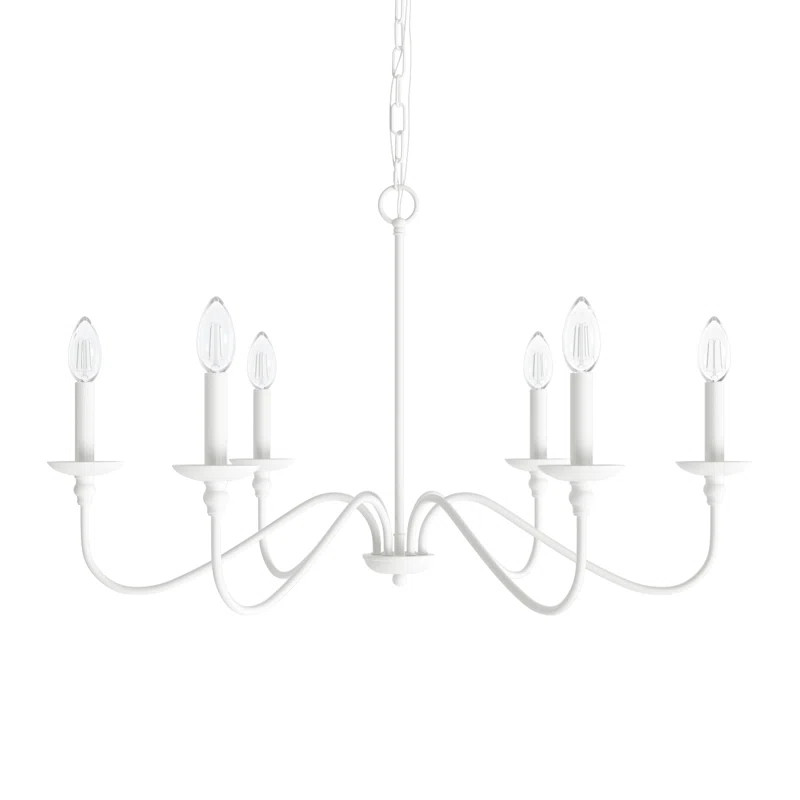 Ableton 6 - Light Dimmable Classic / Traditional Chandelier | Wayfair North America