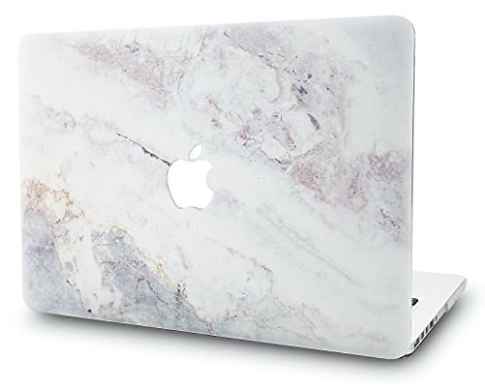 KEC Laptop Case for MacBook Air 13" Plastic Case Hard Shell Cover A1369/A1466 (White Marble 2) | Amazon (US)
