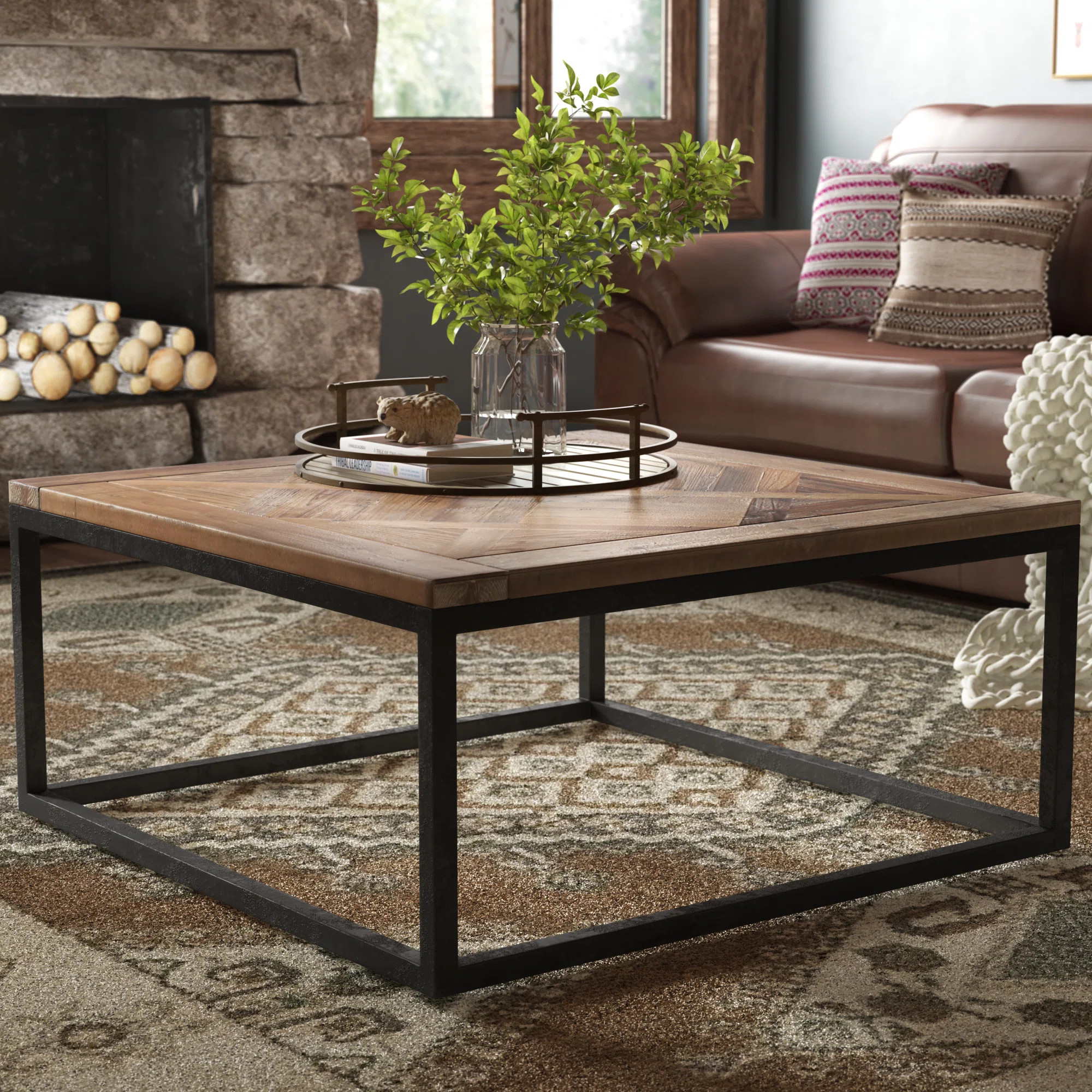 Rouen Solid Wood Top Coffee Table | Wayfair North America