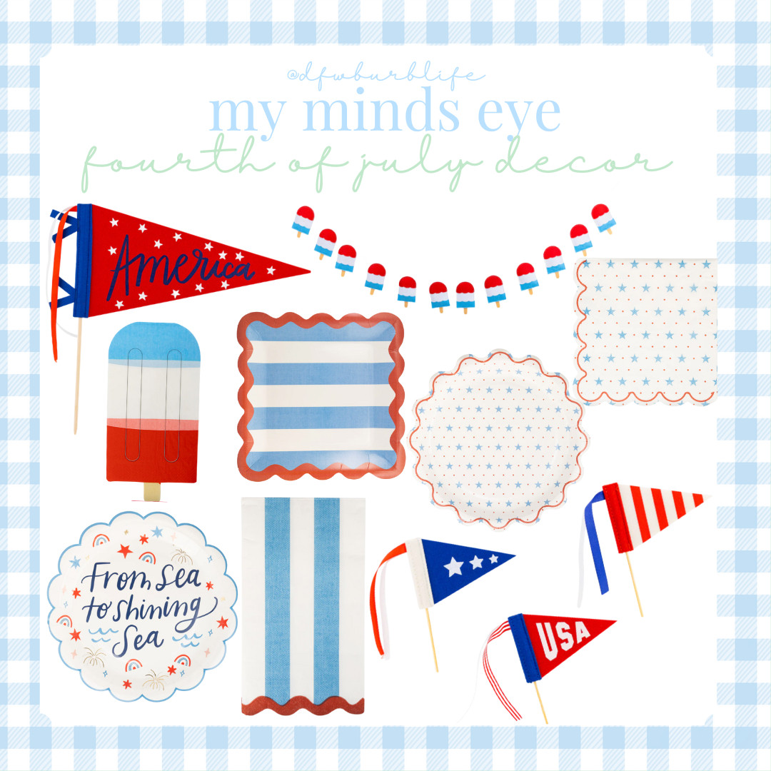 My Minds Eye Fourth of July party decor 

 #LTKSeasonal #LTKHome #LTKParties