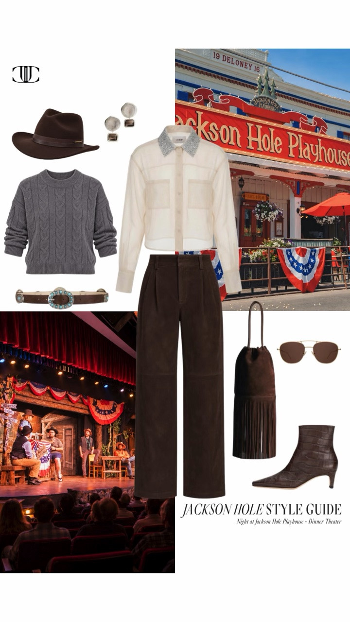 🏔️ Jackson Hole has been on my list forever, so naturally I started with the outfits.

In West Dressed, I’m sharing 10 chic Jackson Hole looks for everything I’d want to do on a fall getaway—from hiking and fly fishing to horseback riding, afternoons in town, cozy mornings by the fire, and a few really good dinners.

Think suede, boots, rich fall color, great jackets, and just enough Western influence to feel right for the setting without looking like a costume. Tap to shop all 10 looks and start planning your own trip out west. 🤎✨

#LTKStyle #JacksonHole #WesternStyle #FallFashion #TravelStyle #MountainChic #CowboyChic #FallOutfits #OutfitInspiration #LTKFinds

#LTKSeasonal #LTKOver40 #LTKTravel