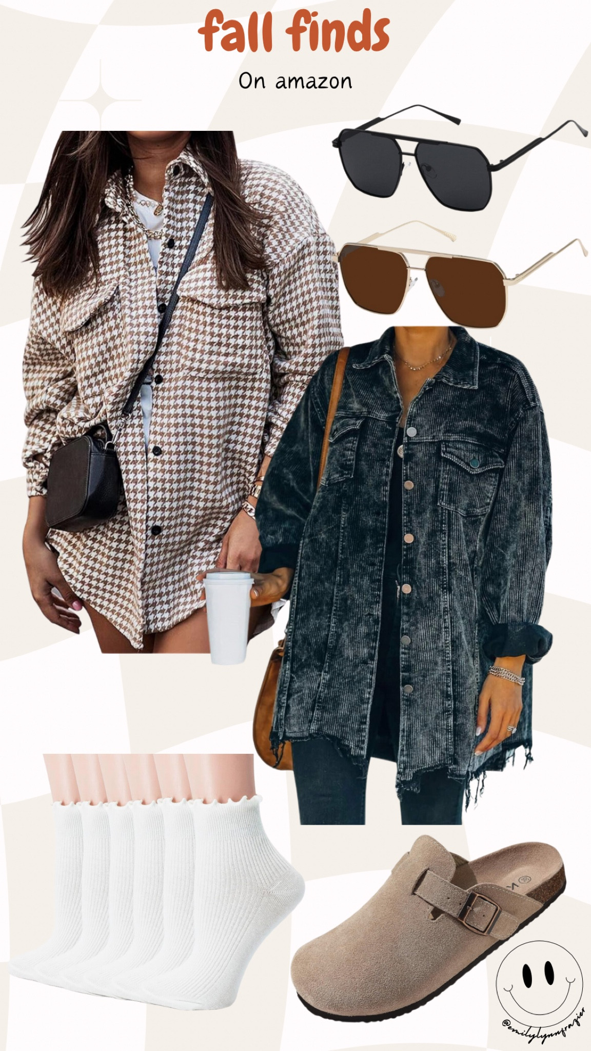 Fall finds from Amazon! 

Cant wait for the cooler months to wear flannels 😍

#LTKFindsUnder100 #LTKFallSale #LTKSeasonal