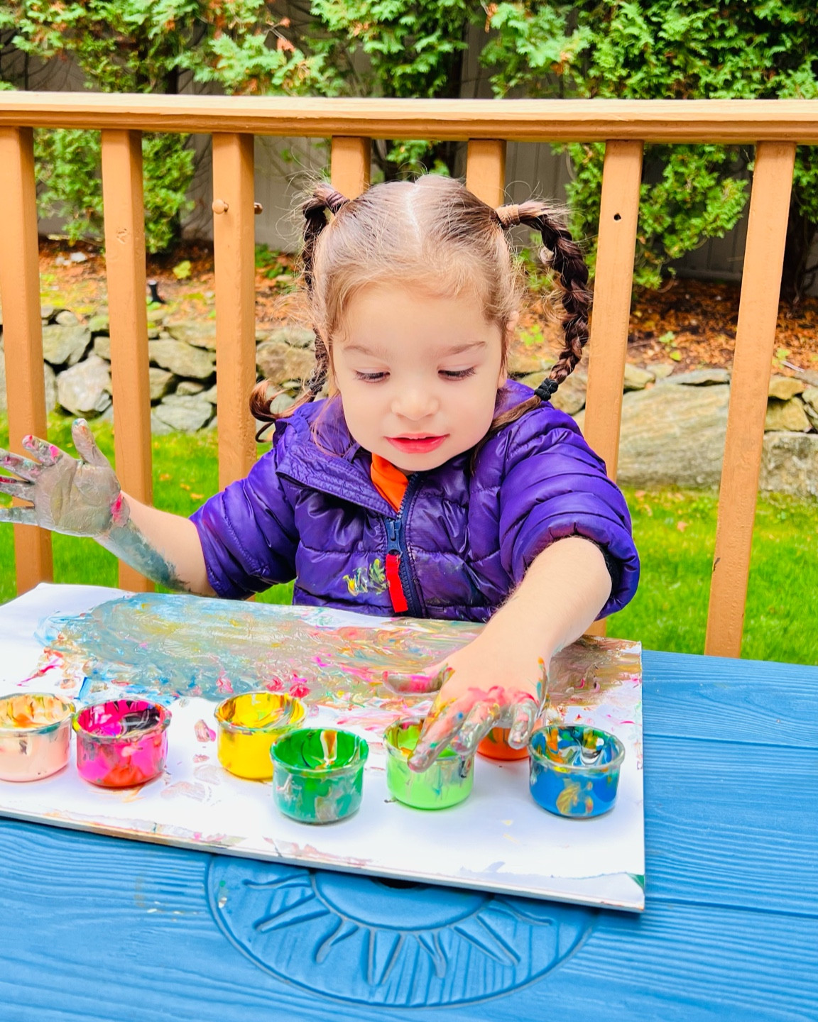 Finger painting fun!

#LTKkids #LTKunder50 #LTKfamily