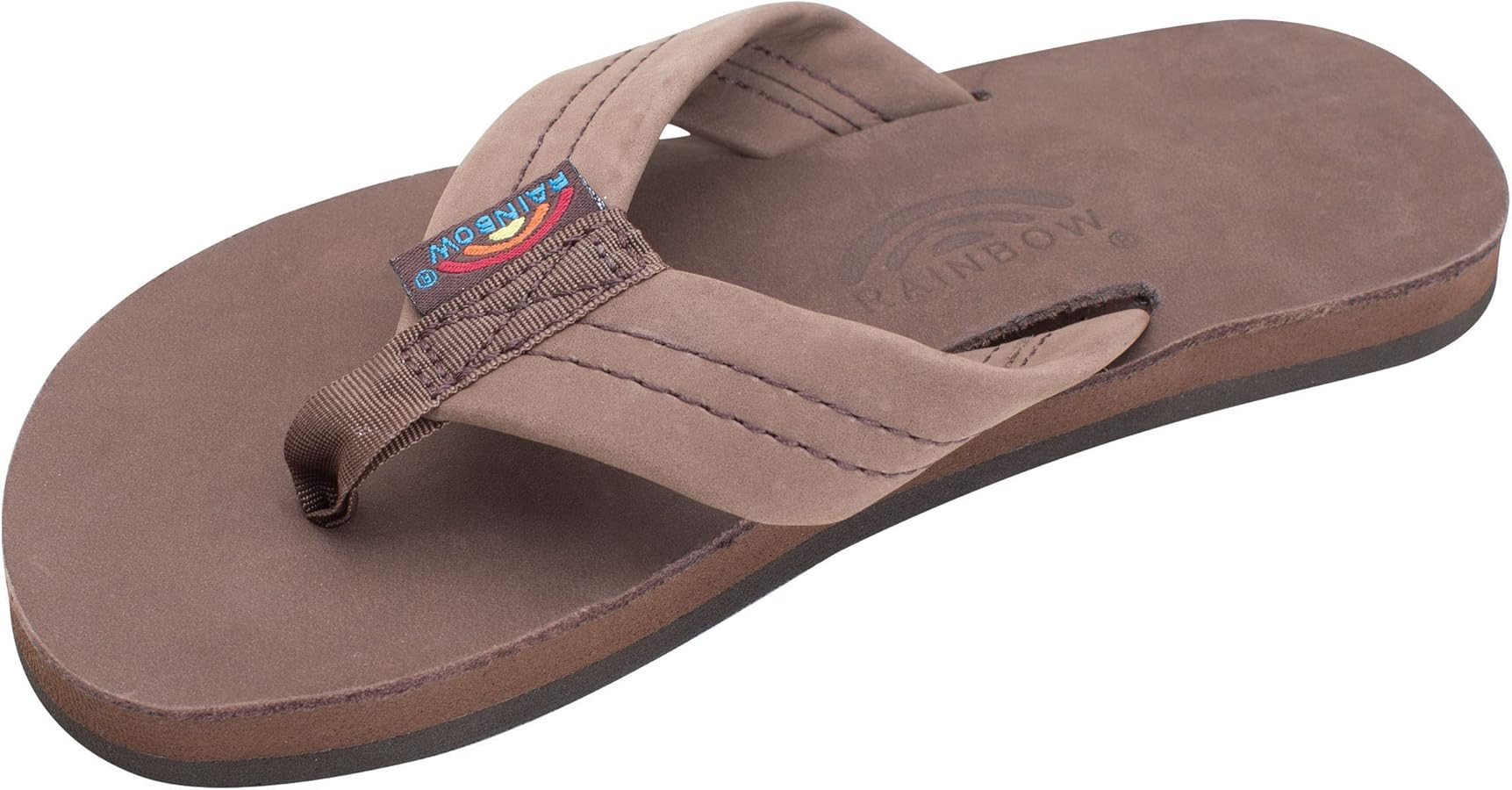 Rainbow Sandals Kid's Single Layer Premier Leather - No Backstrap | Amazon (US)