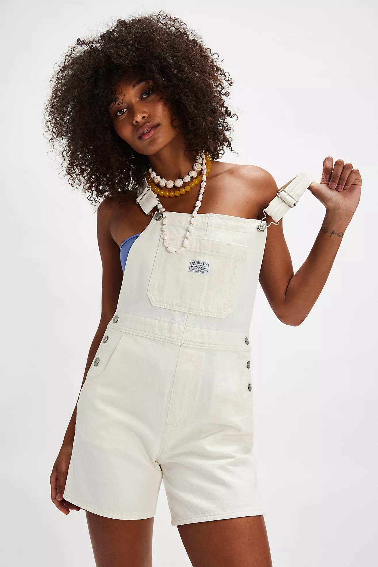 Levi's Utility Shortalls | Free People (Global - UK&FR Excluded)