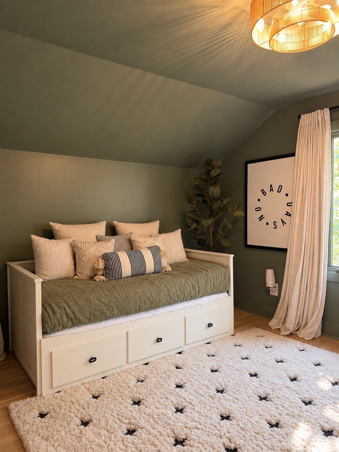 IKEA Hemnes Daybed (we switched the hardware out on the drawers!) with Target twin mattresses — highly recommend both! The pillows are old but I linked everything I could find!

#LTKmomlife #LTKHome #LTKBaby