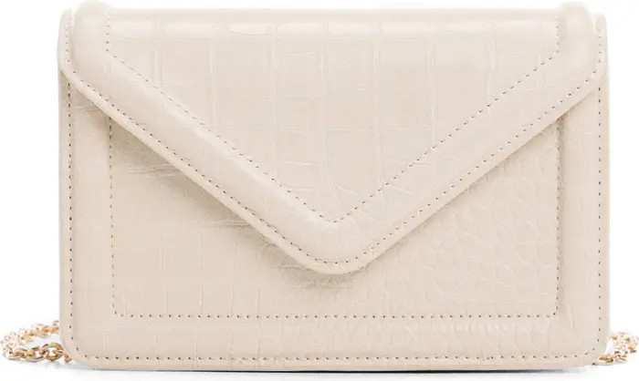 Envelope Flap Faux Leather Bag | Nordstrom