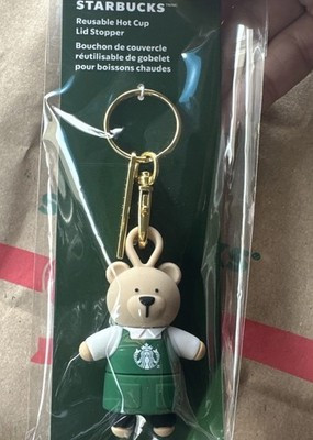 Starbucks Holiday Collection 2025 Bearista Lid Stopper Bear Keychain Brand New | eBay US