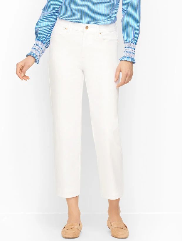 Stovepipe Jeans - White | Talbots