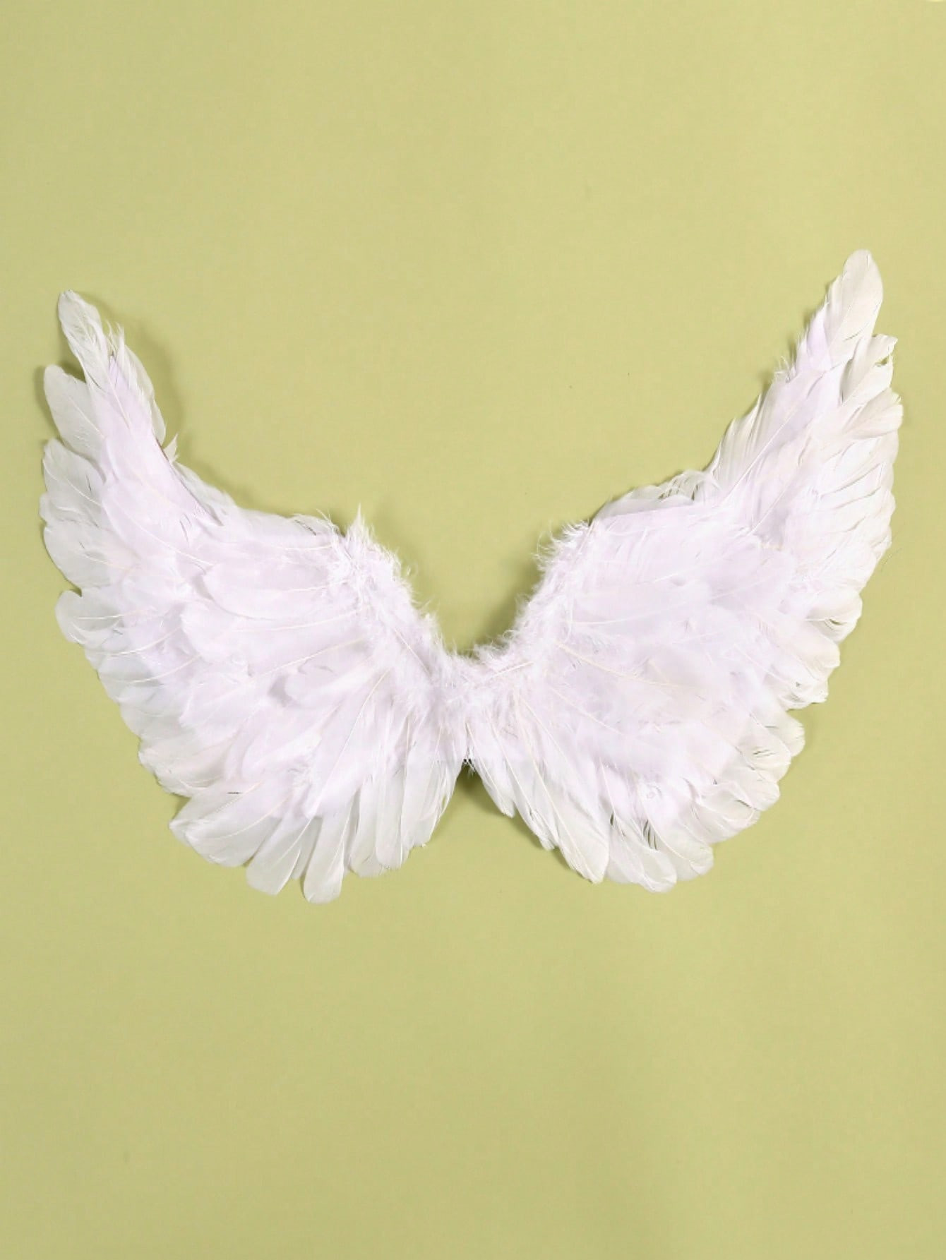 1pc Medium Size White Feather Angel Wings | SHEIN