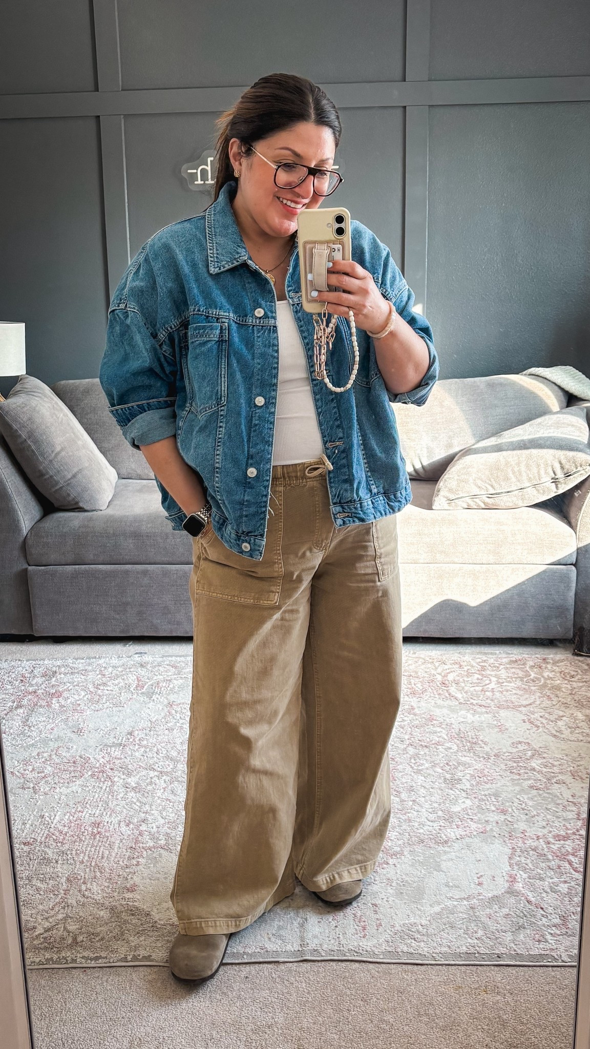 Today’s ootd:
Free people denim jacket - XL
GAP pull on pants - L
Birkenstock boston clogs

#LTKMidsize #LTKootd #LTKOver40