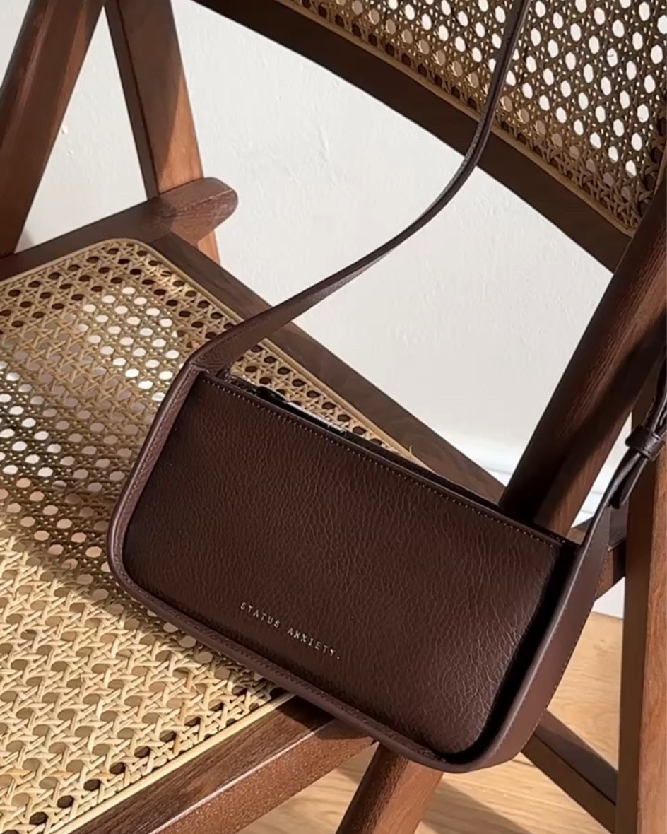 leather bag, y2k bag, status anxiety, brown shoulder bag, spring outfit essentials, wardrobe staples

#LTKaustralia #LTKstyletip #LTKeurope