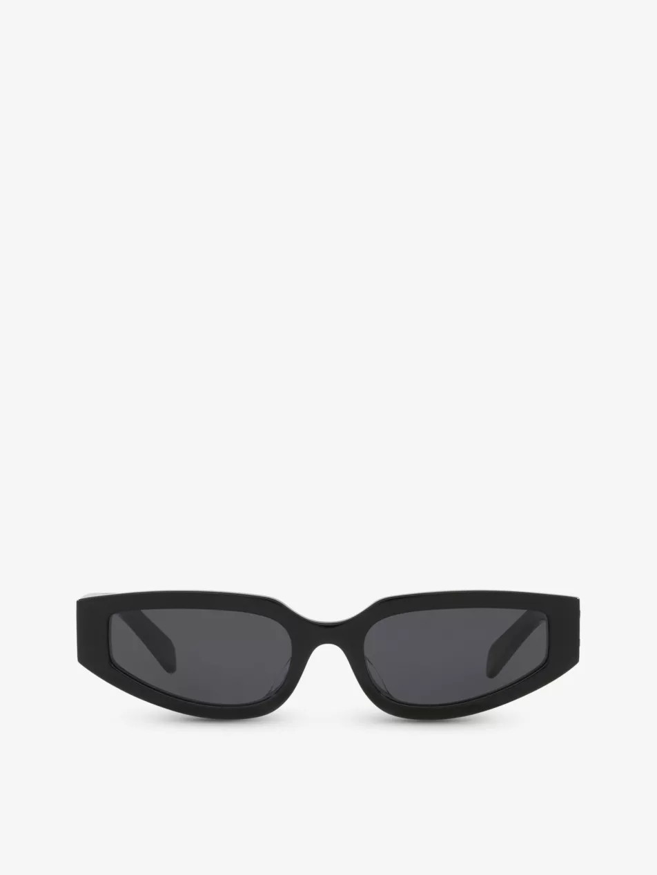 CL40269U Triomphe cat-eye acetate sunglasses | Selfridges