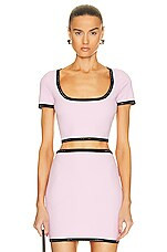 Scoop Neck Tee | FWRD 