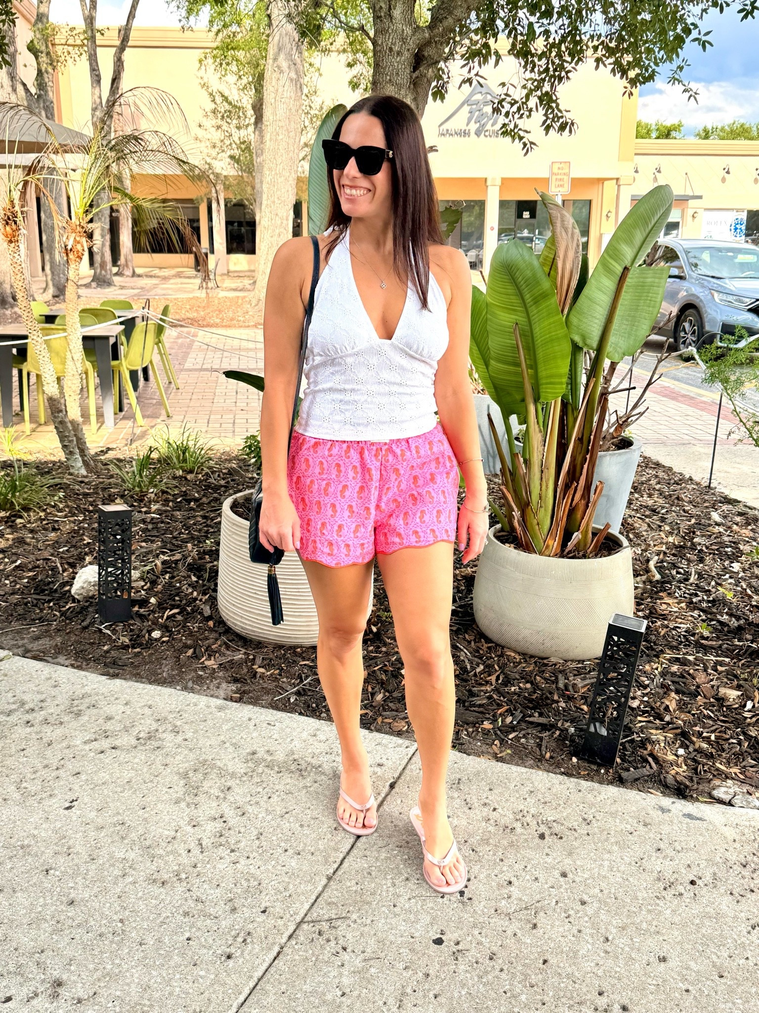 Just a girl standing in a summer outfit outside her fav Mexican restaurant pretending she came for the atmosphere and not the chips and queso. 🩷🌮

#LTKootd #LTKSeasonal #LTKTravel