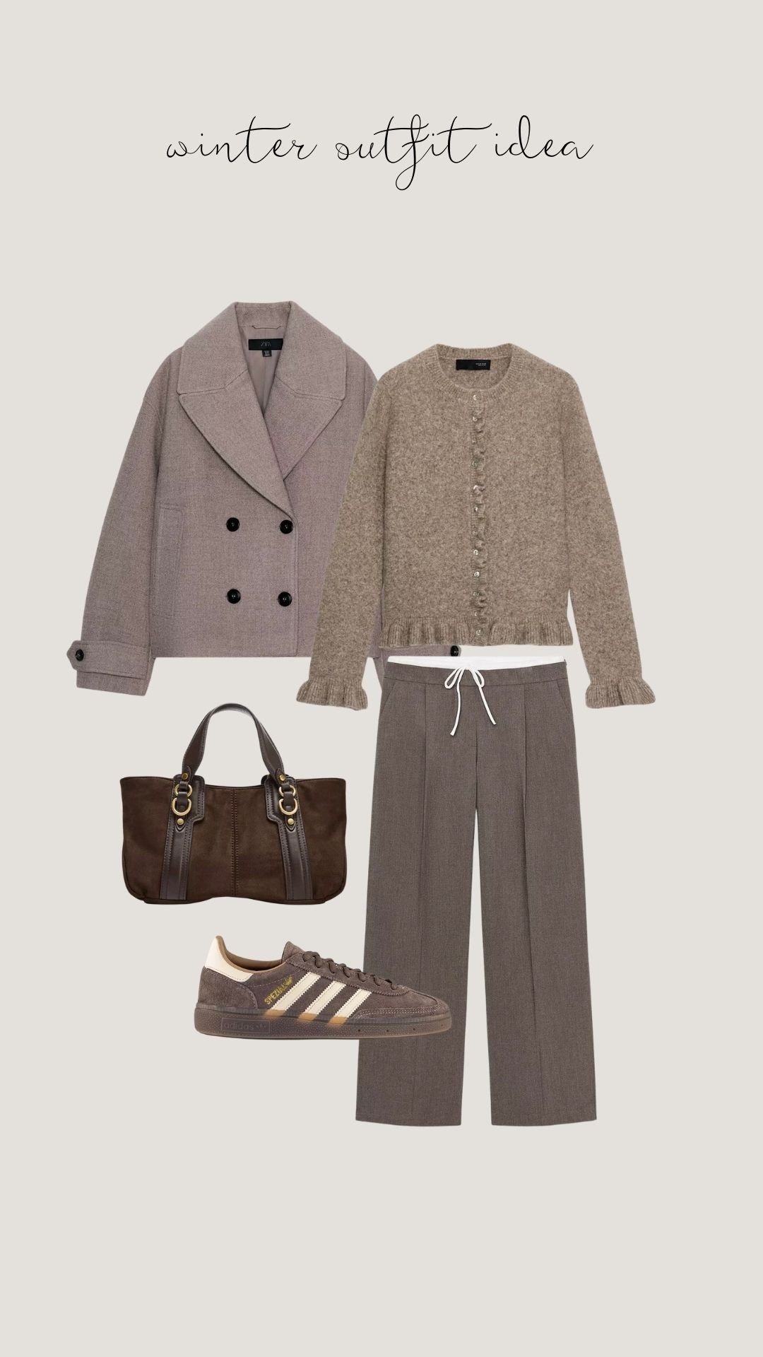 Neutral winter outfit 

Office wear 
Everyday style


#LTKwinter