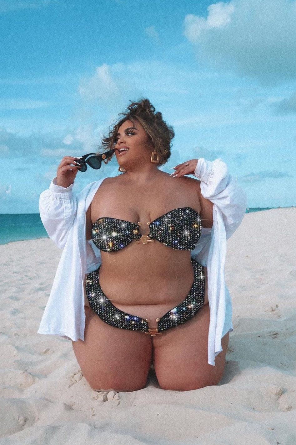 Plus size swim. Curvy swimwear #Curves #PlusSize #Fashion #SummerFashion #PlusSizeFashion. 

#LTKcurves #LTKSeasonal #LTKswim