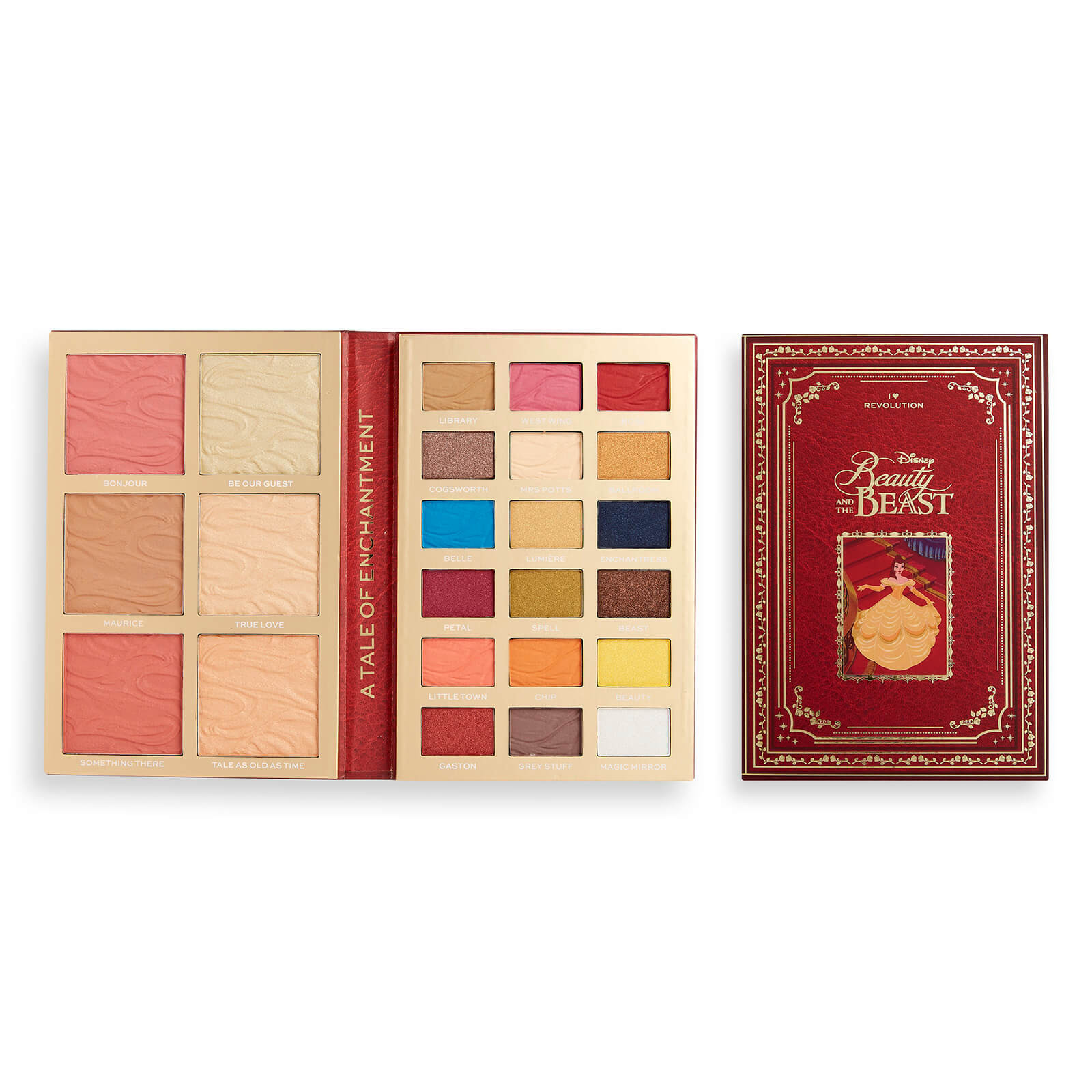 I Heart Revolution X Disney Storybook Palette Belle | Revolution Beauty US