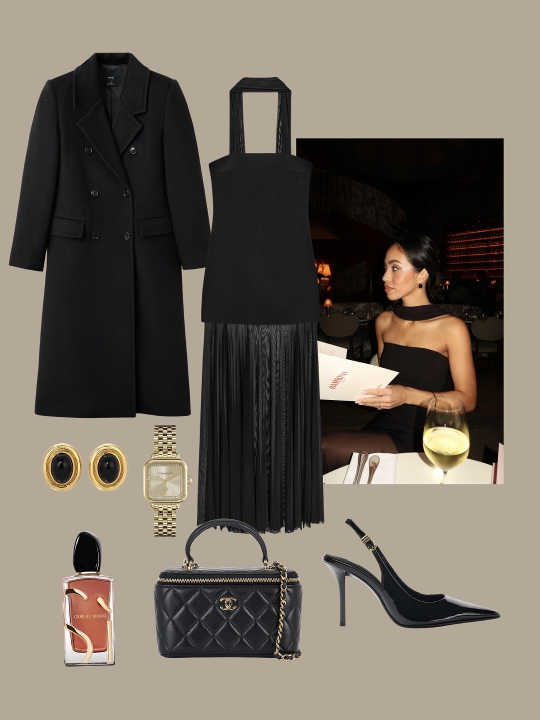 Outfit of the night in Paris 🖤 all black evening dress 

#LTKpartywear #LTKautumn #LTKstyletip