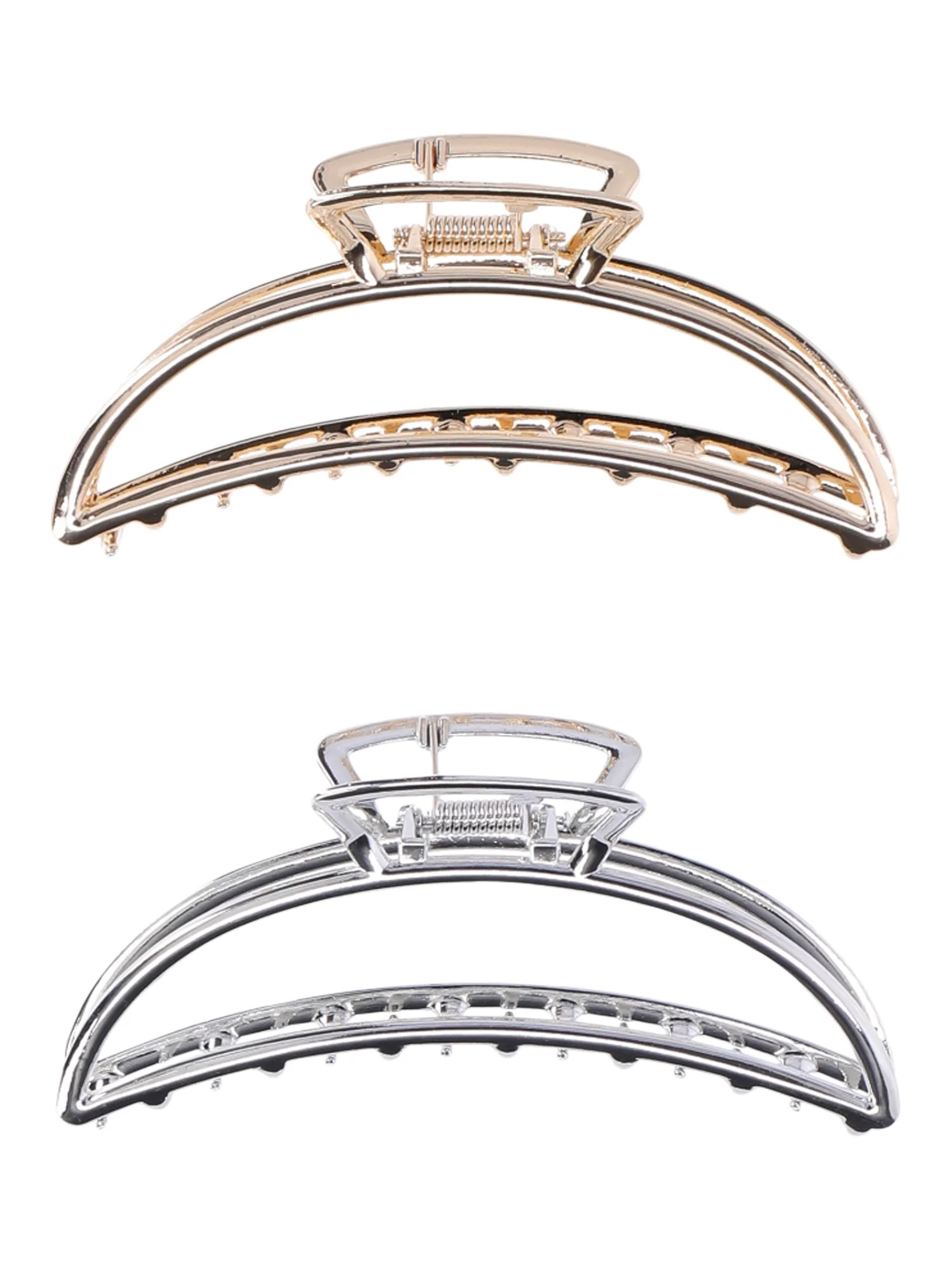 Time and Tru Women’s Claw Hair Clip, 2-Pack - Walmart.com | Walmart (US)