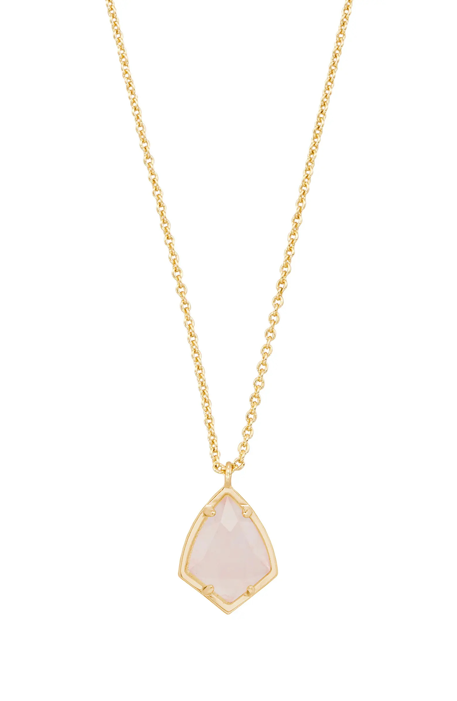 'Cory' Semiprecious Stone Pendant Necklace | Nordstrom Rack