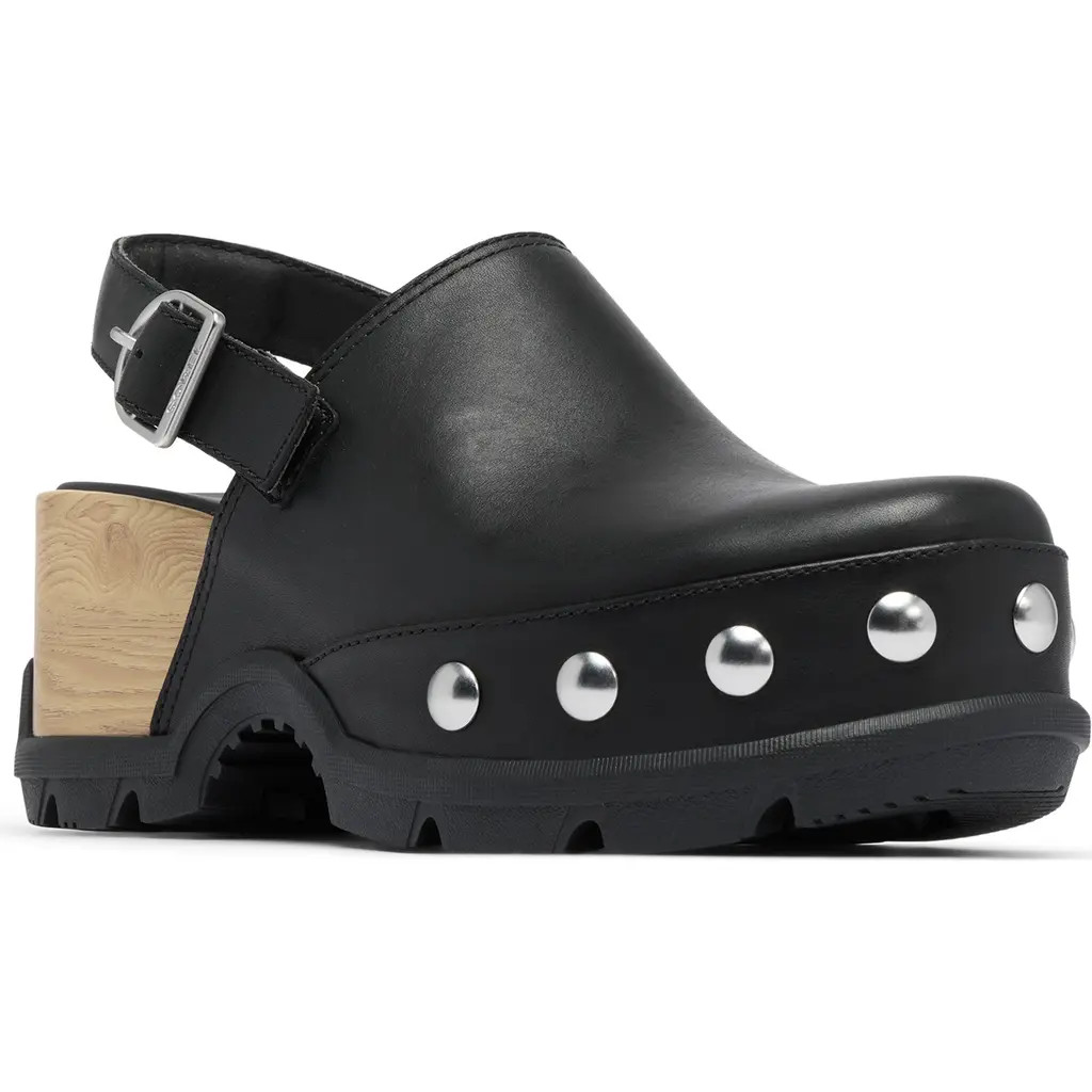 SOREL ROAM'N RVT Clog in Black/Black at Nordstrom, Size 9 | Nordstrom