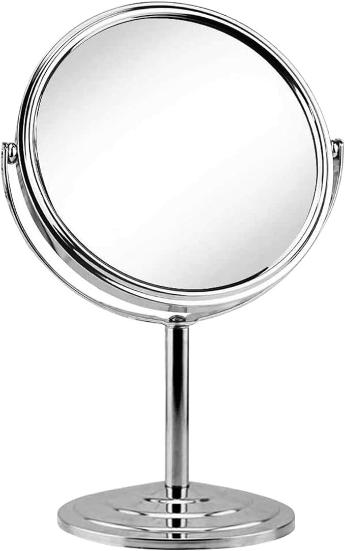 Schliersee Magnifying Vanity Table Mirror Double Sided 7 Inch Swivel 3X Magnification Makeup Stan... | Amazon (US)