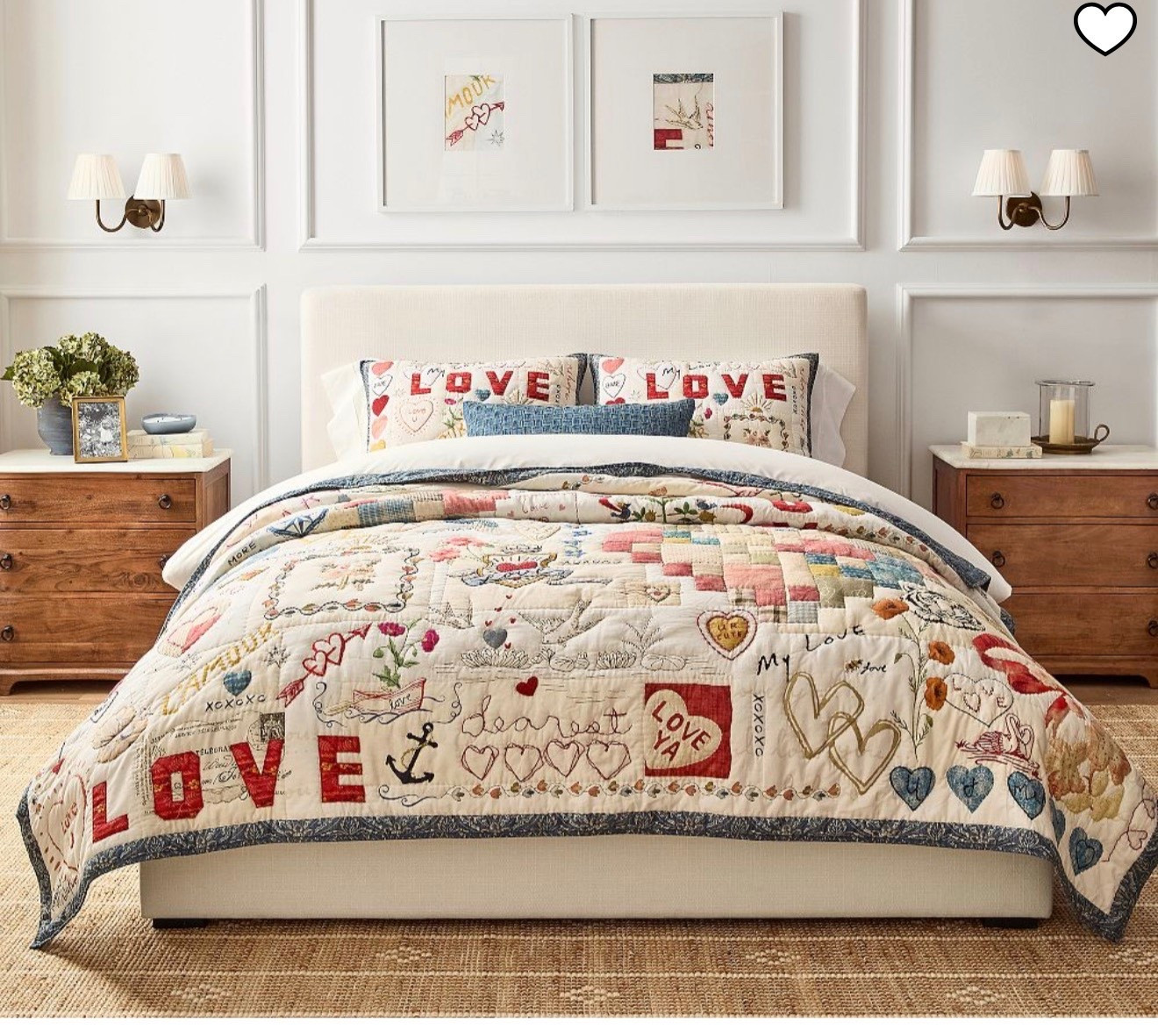 Devin Embroidered Love Quilt

Handwoven from 100% cotton; filled with 100% polyester batting.

#LTKGiftGuide #LTKSeasonal #LTKHome