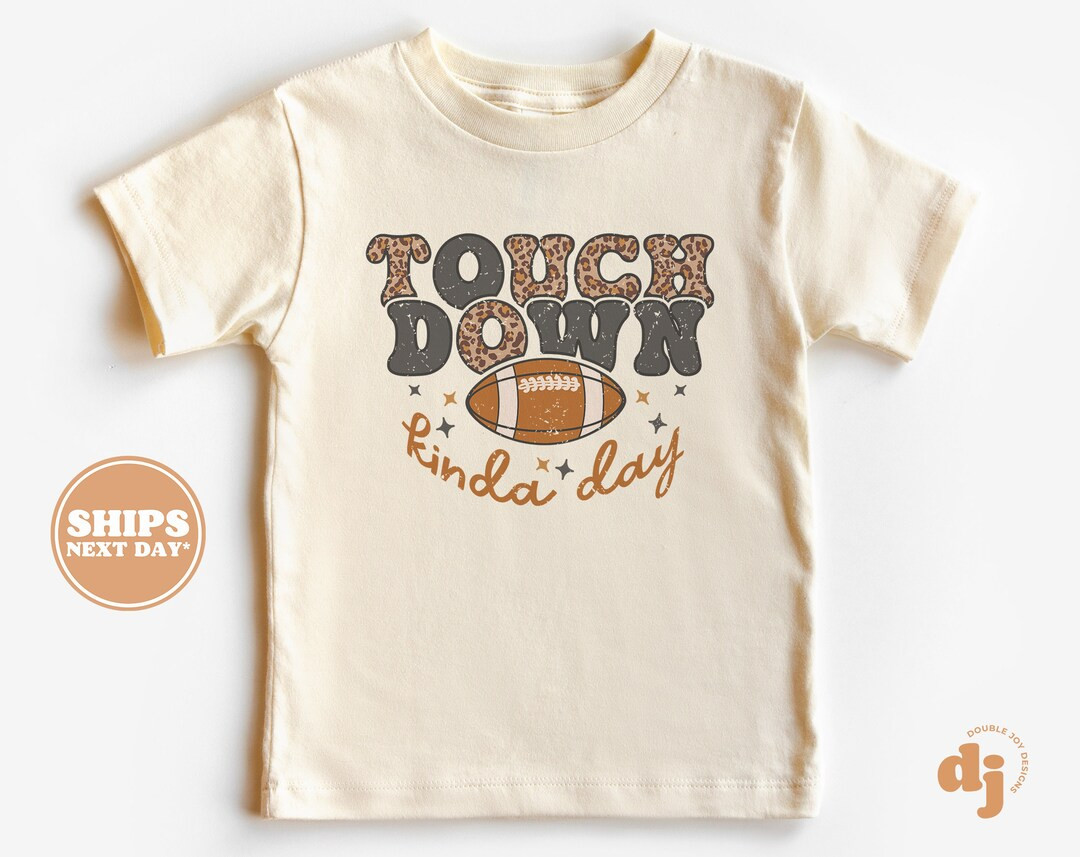 Toddler Thanksgiving Shirt  Touchdown Football Kids - Etsy | Etsy (US)