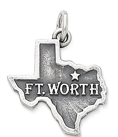 James Avery Ft Worth Charm - Sterling Silver | Dillard's