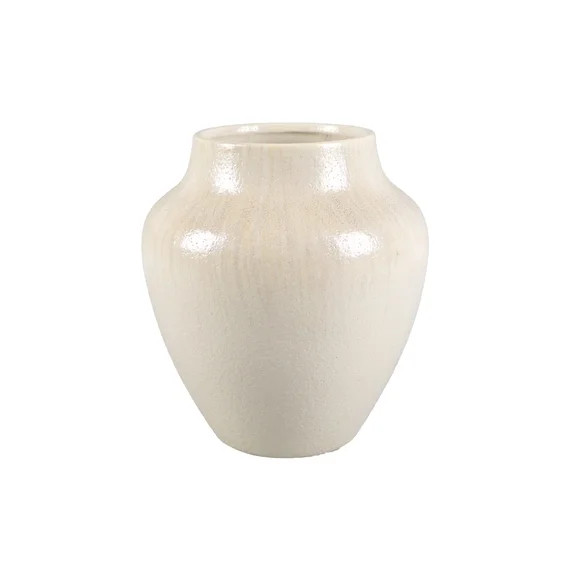 Better Homes and Gardens 9.25"H Ceramic Chic Neutral Vase Made for Tabletops - 4.75 lbs | Walmart (US)