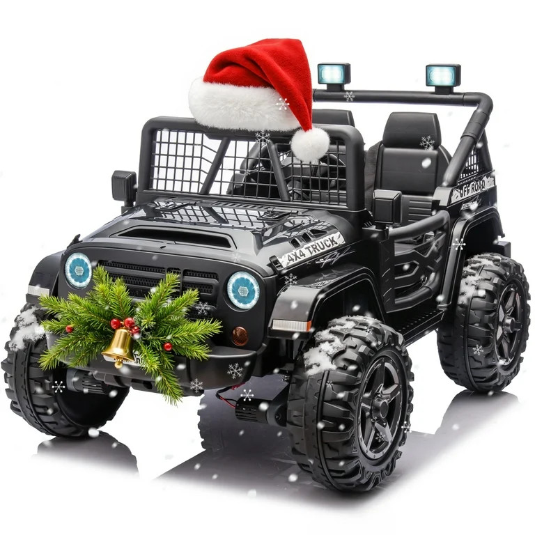 Joyracer 800W 24 Volt Ride on Toys for Big Kids, 4WD/2WD Switchable, 2 Seater Ride on Truck Car w... | Walmart (US)