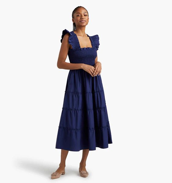 The Ellie Nap Dress - Navy | Hill House Home