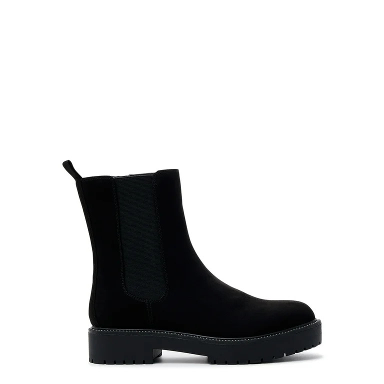 Time and Tru Women's Bling Chelsea Boots - Walmart.com | Walmart (US)
