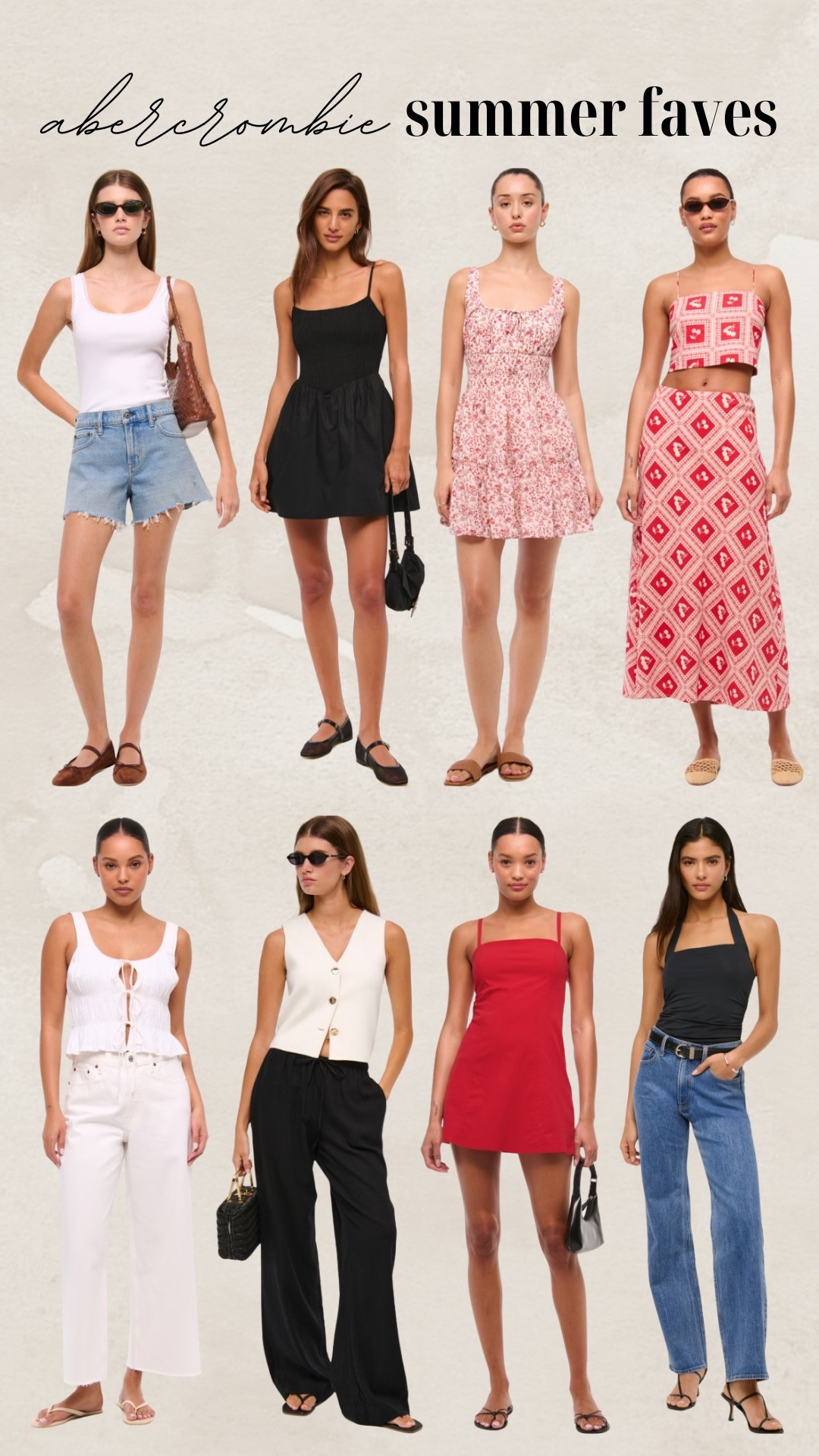 Abercrombie Summer // Summer Fashion // Abercrombie Dresses // Matching Sets // Abercrombie Denim

#LTKStyleTip #LTKSummerEdit