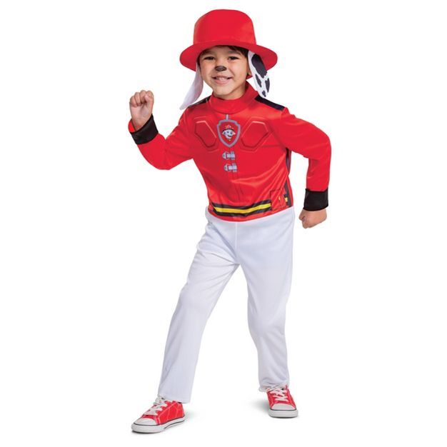 Toddler PAW Patrol Marshall Halloween Costume Jumpsuit with Headpiece | Target