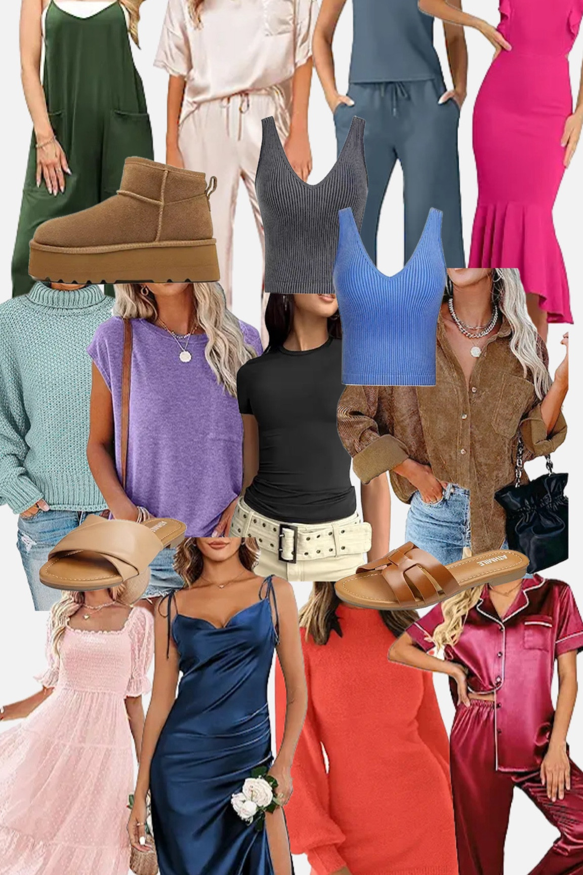 A week of my fav Amazon fashion deals. See below for promo codes to give you an even bigger discount. Can be stacked with Amazon coupons as well. 

Please note: these promo codes will expire one week or less from post date!

Enjoy! 
1. MEROKEETY Basic Summer Tops — 35% off Code: 35L929X2 + 15% Coupon — $9.99 (Reg.19.99)
2. ZESICA Jumper Tops — 45% off Code: 452JBXAE + 15% Coupon — $13.19-18.79 (Reg.32.99-46.99)
3. EKOUAER Satin Silky Pajama —  40% off Code: 5G7FRJD4 + 15% Coupon — $7.19-14.84 (Reg.15.99-32.98)
4. MEROKEETY Midi Dress — 50% off Code: 50KZDR38 + 13% Coupon — $17.38 (Reg.46.99)
5. ANRABESS Womens Summer Midi Dress — 43% off Code: 43SXQG1K + 20% Coupon — $17.75-18.86 (Reg.47.99-50.99)
6. LOATINGCOX Casual Summer Rompers — 40% off Code: 40OFFYG4
— $11.99 (Reg.19.99)
7. LEMONSKY Ribbed Tank Tops — 40% off Code: 408R67LR
— $11.99 (Reg.19.99)
8. EKOUAER Women's Nightgown — 30% off Code: SB6P7T3X + 15% Coupon — $14.84 (Reg.26.99)
9. ZESICA Mini Sweater Dress — 45% off Code: 45ILLK94 + 15% Coupon — $18.39-21.19 (Reg.45.99-52.99)
10. CASLY LAMIIT Women Summer 2 Piece Outfits — 5% off Code: QKR59QT6 + 25% Coupon — $23.09 (Reg.32.99)
11. UVOG Casual Basic Tees — 50% off Code: EYRNZTGG + 15% Coupon — $5.24 (Reg.14.99)
12. MAVIS LAVEN Womens Corduroy Shirt — 45% off Code: 45E3AQ4M + 5% Coupon — $17.99 (Reg.35.98)
13. EKOUAER Satin Pajama Set — 35% off Code: LJSFX9R4 + 15% Coupon — $15.99-16.99 (Reg.31.99-33.99)
14. ATHMILE Womens Flat Sandals — 50% off Code: SEZI5JQF + 10% Coupon — $14.39-15.99 (Reg.35.99-39.99)
15. ATHMILE Sandals — 40% off Code: MHWHOCYE + 10% Coupon — $14.49 (Reg.28.99)
16. HAIFAGO Snow Boots — 30% off Code: 30R8HEHR + 20% Coupon — 29.99 (Reg.59.99)
