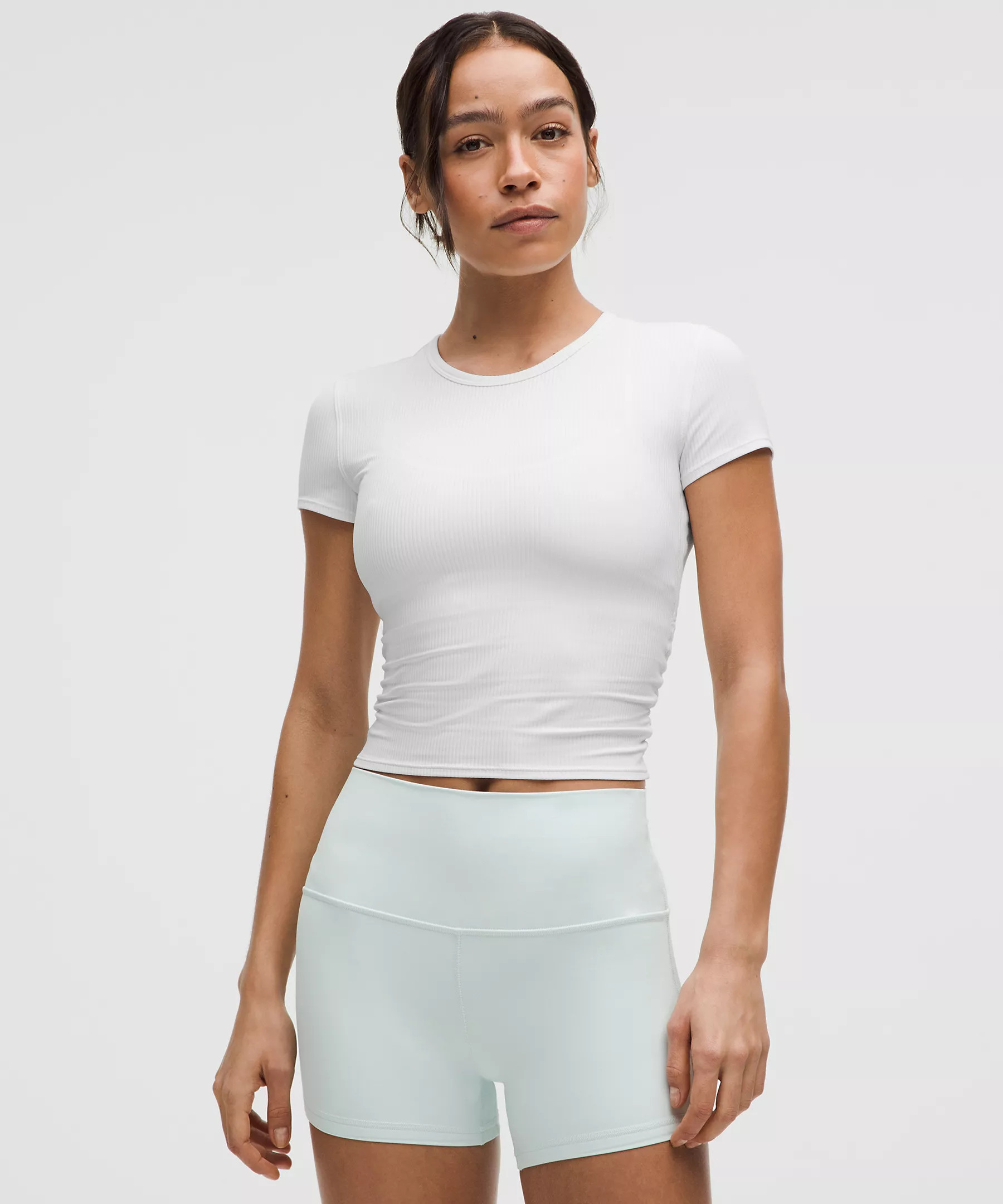 All It Takes Back-Twist Ribbed Short-Sleeve Shirt | Lululemon (US)