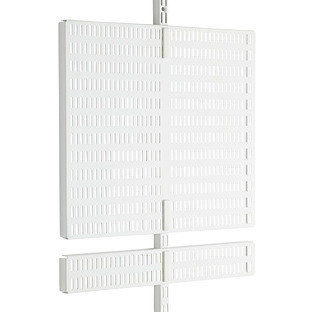 Elfa Utility® Door & Wall Rack Board White | The Container Store