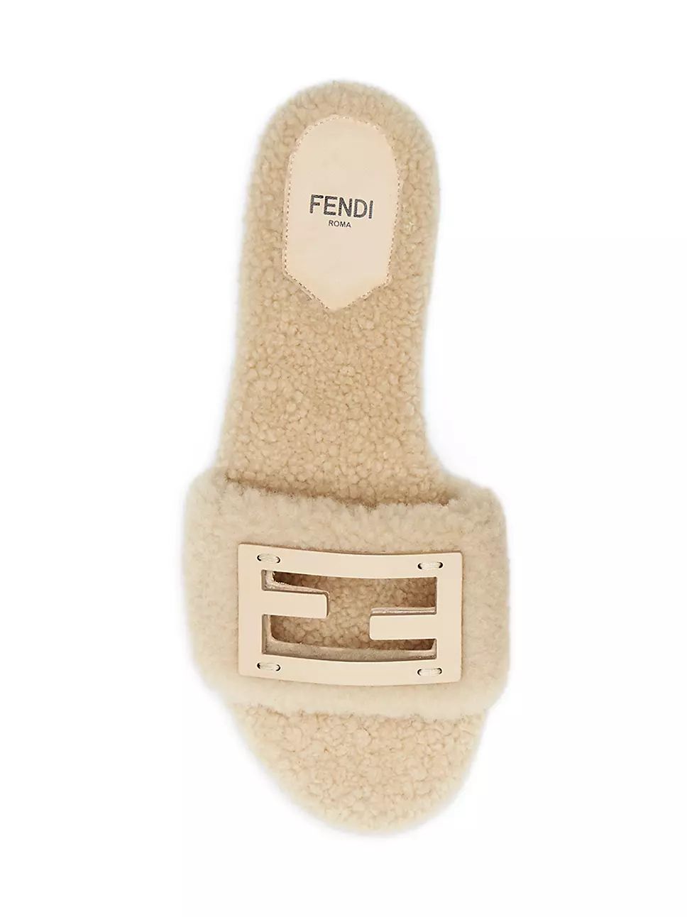 Baguette Leather & Faux Shearling Sandals | Saks Fifth Avenue